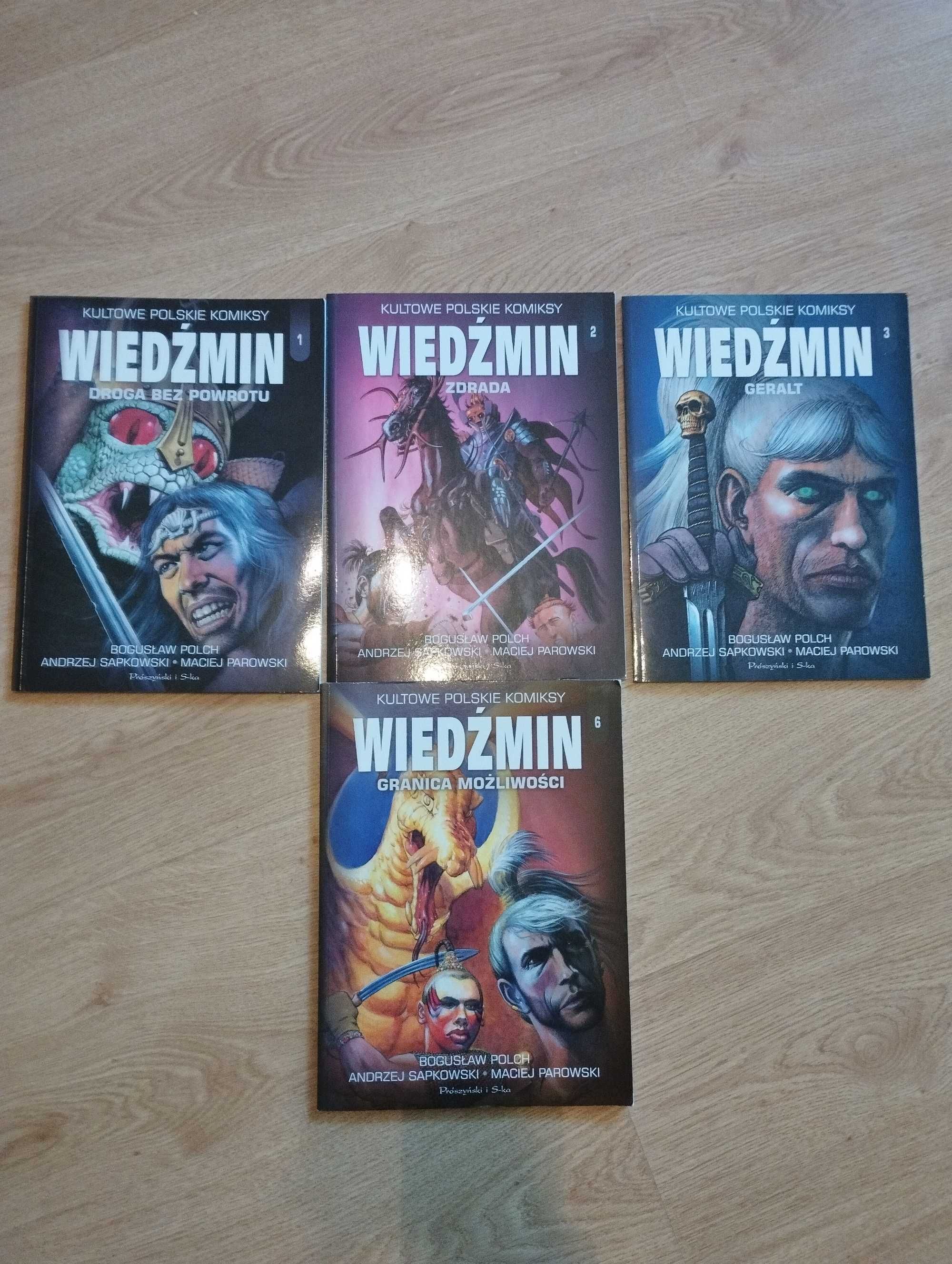 Wiedźmin komiksy Polch