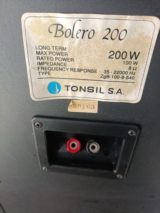 Tonsil Bolero 200 , maskownice ,Transport