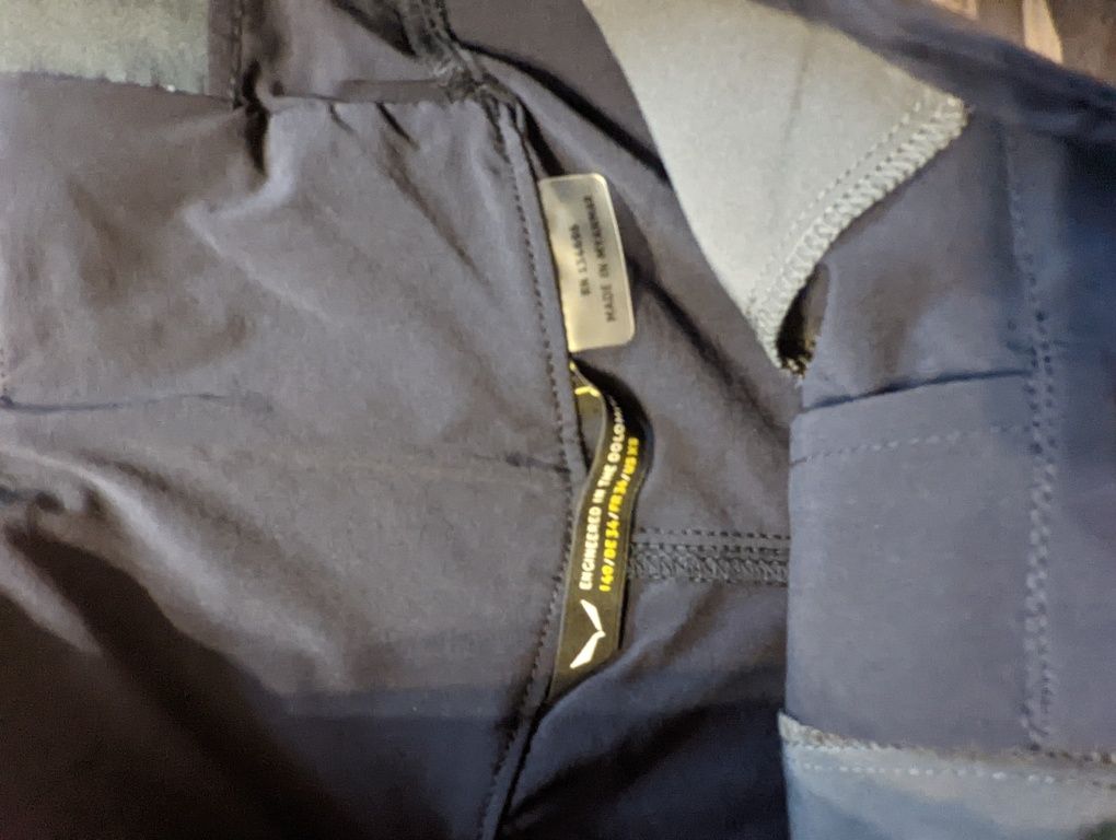 Szorty spodenki damskie Salewa Pedroc Cargo 3 DST granatowe S 36