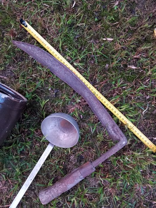 Zestaw staroci drabina stara starocie wiejskie prl