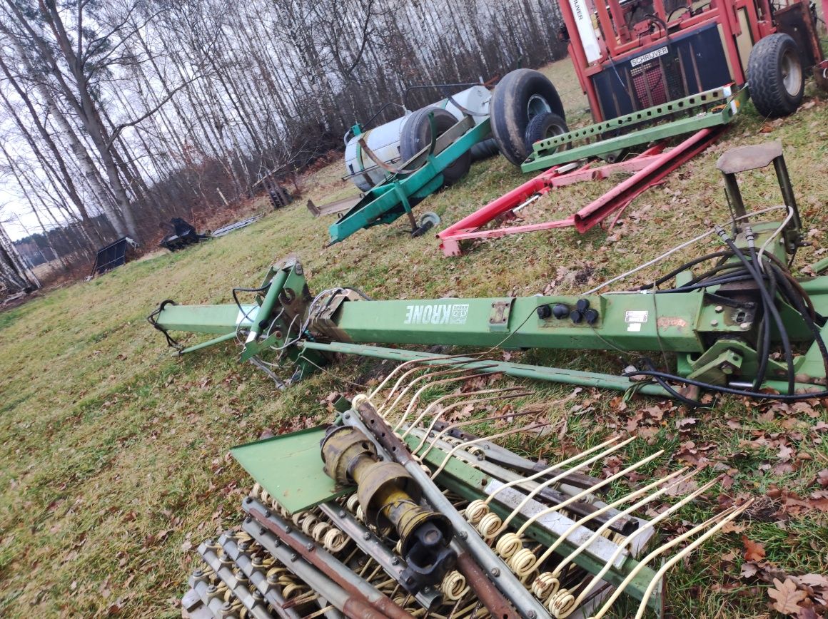 Części do zgrabiarki Krone KS Duo UNI dwu karuzelowa wszystkie części