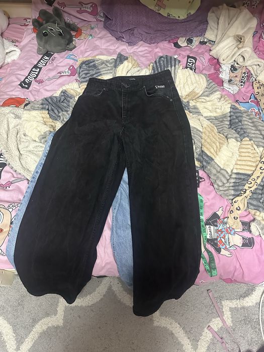 Джинси чорні dime