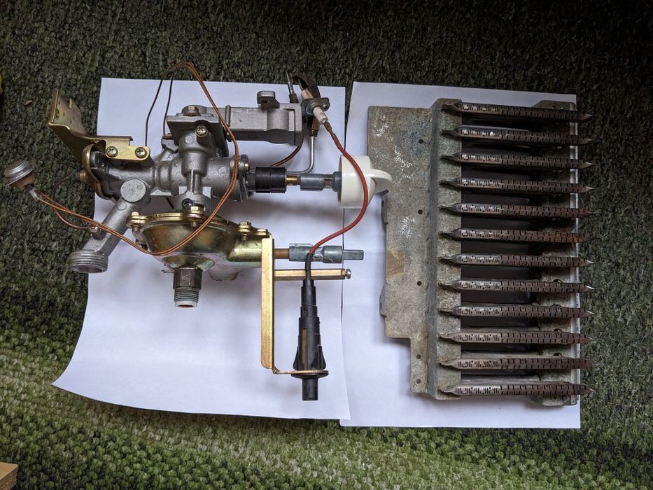 Теплообмінник до газової колонки  " Electrolux "