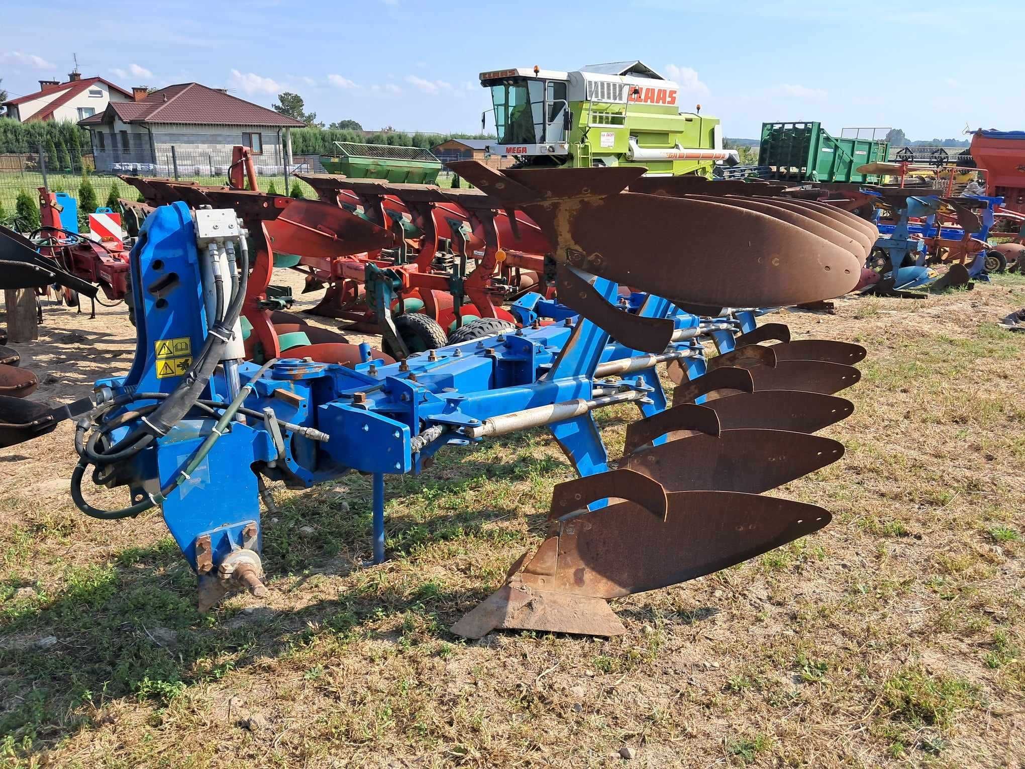 Pług obrotowy Overum DX5975H 5 skibowy świeżo sprowadzony liniowanie