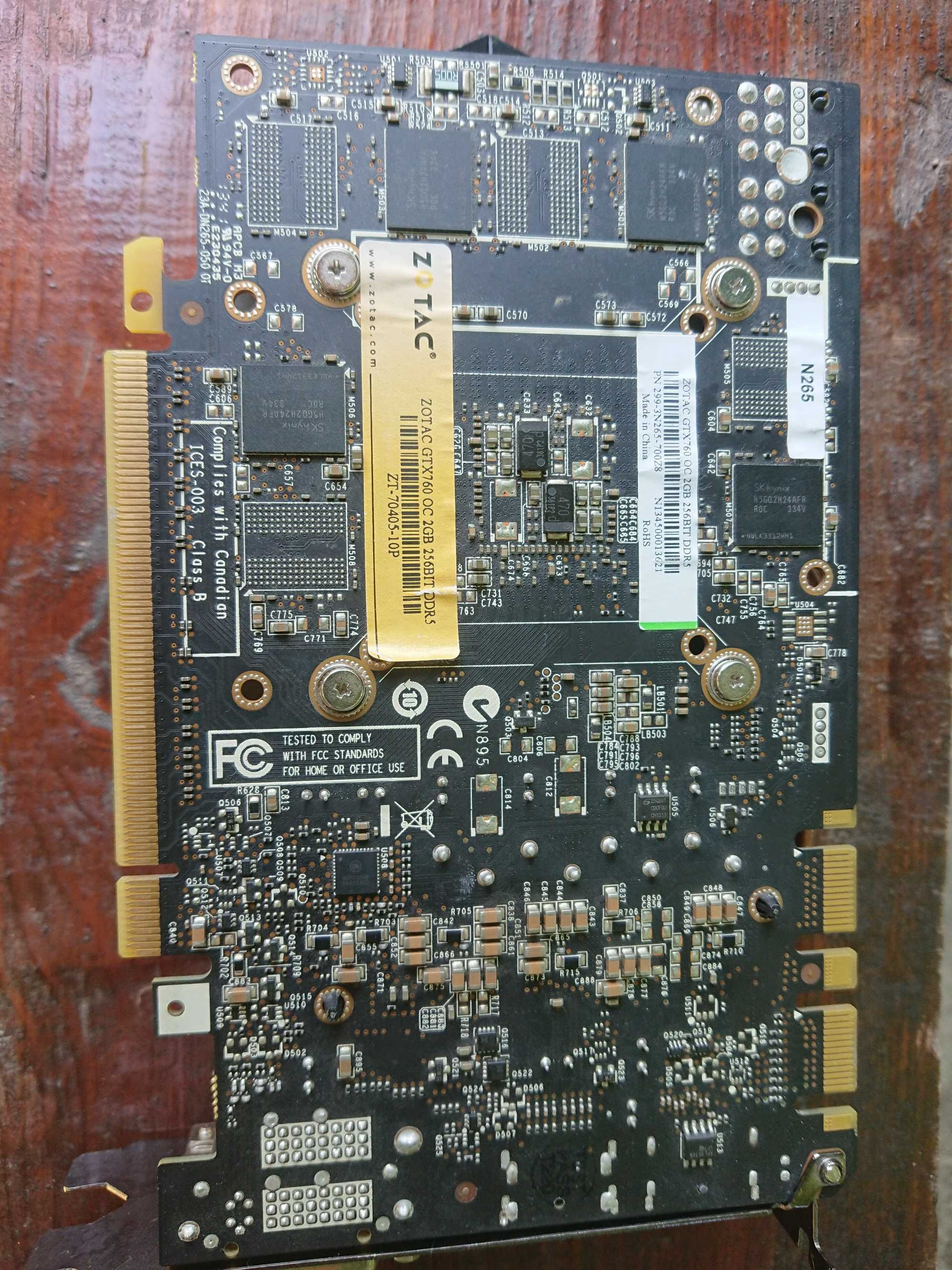 Zotac GeForce GTX 760 ОС 2048МB GDDR5 (256bit) (1059/6008)