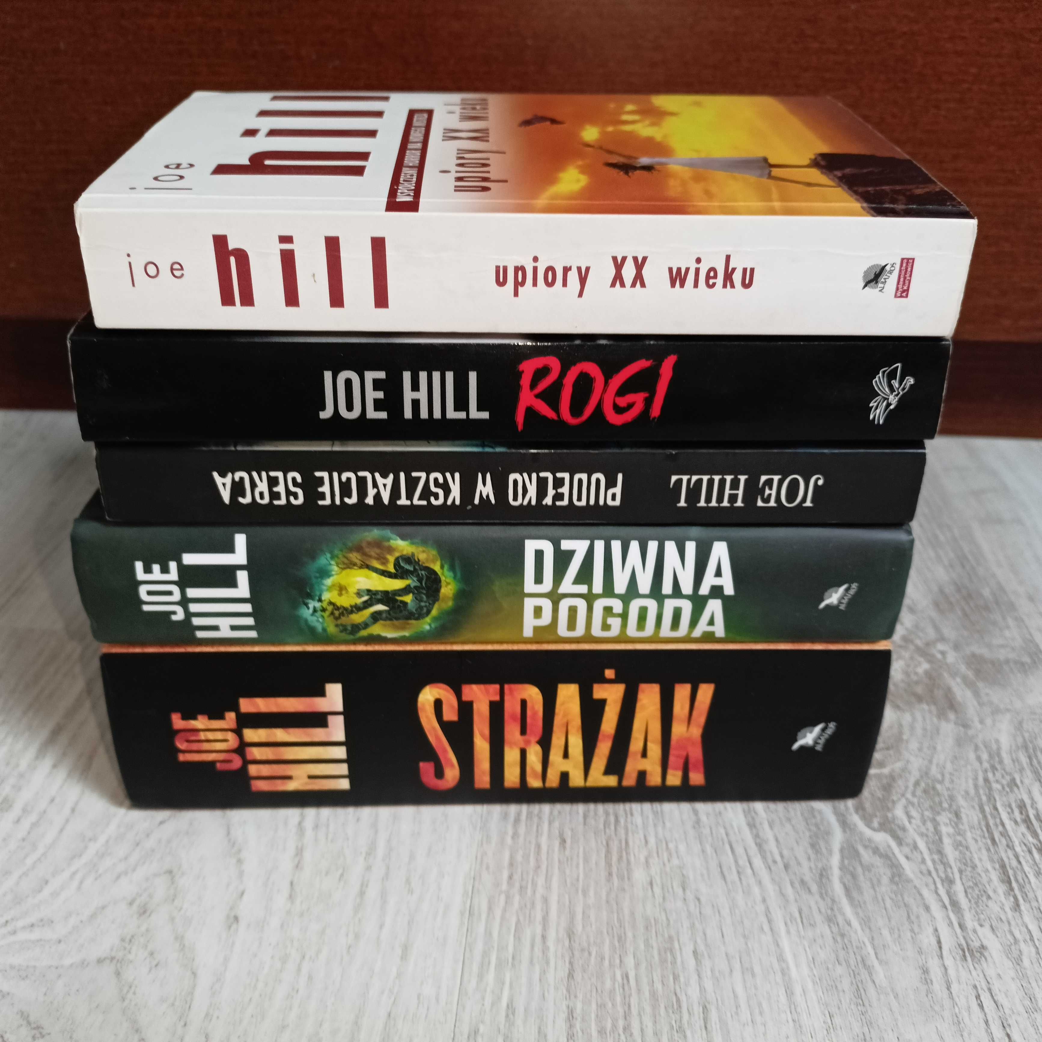 Joe Hill Pudełko w kształcie serca Upiory XX wieku Rogi Dziwna pogoda