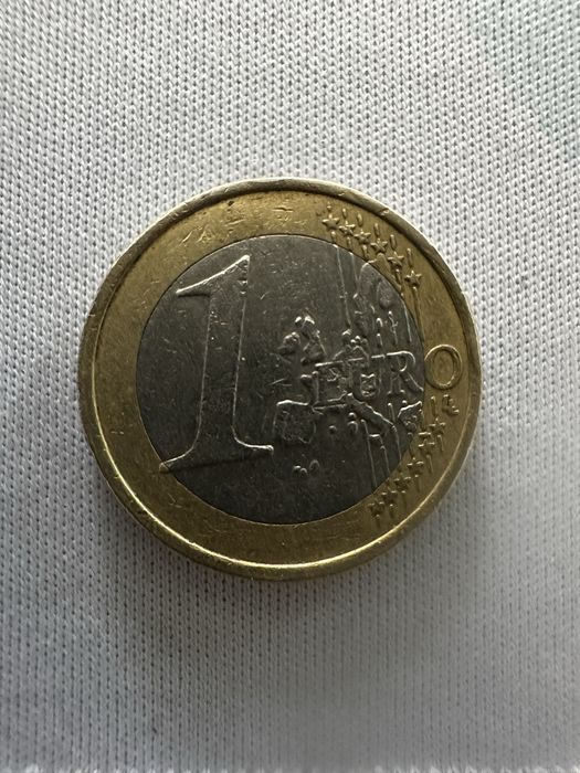 Moeda de 1€ rara RF Francêsa
