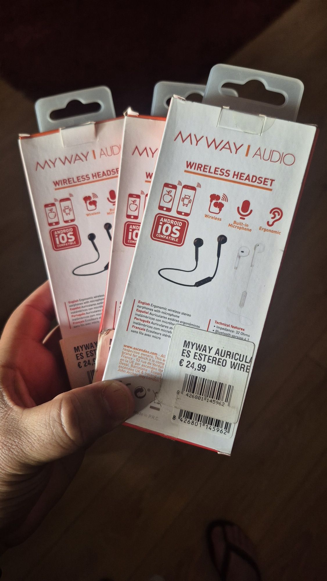 Myway wireless headset