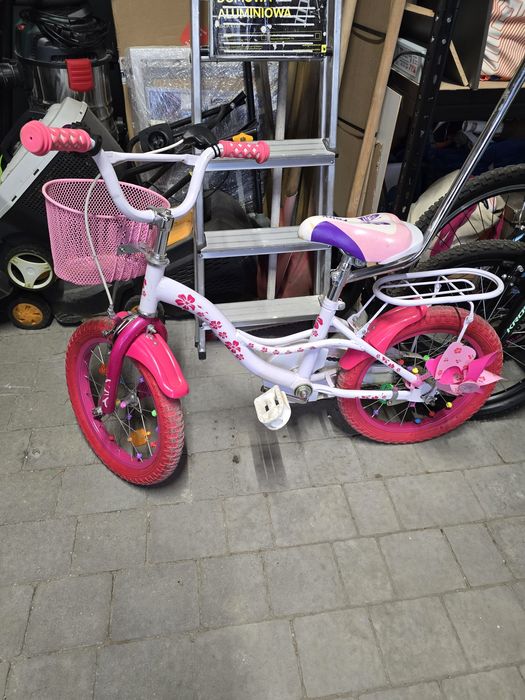 Rower dla dziewczynki koła 16"
