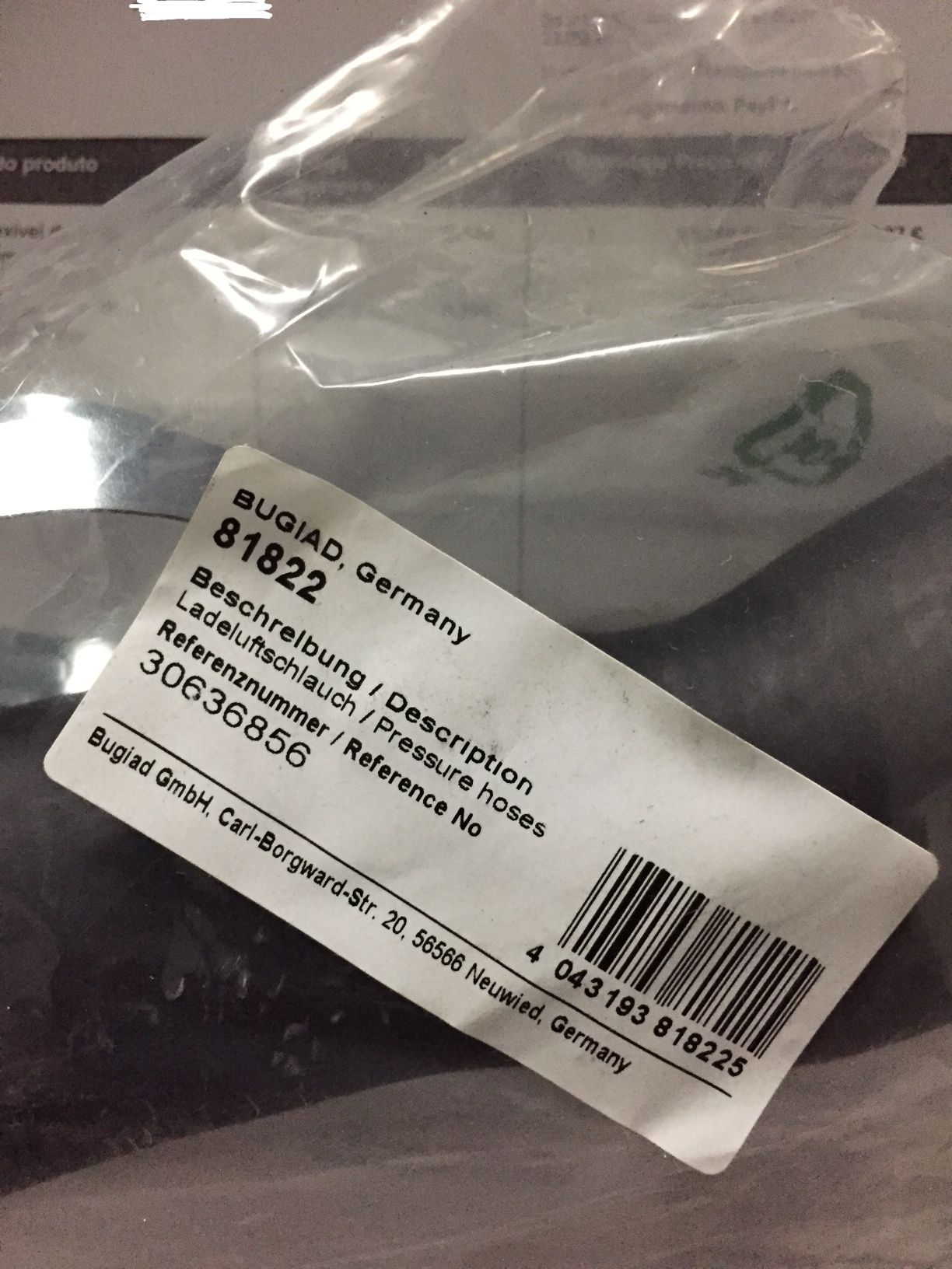 Volvo - Tubos intercooler Motor D5 185cv