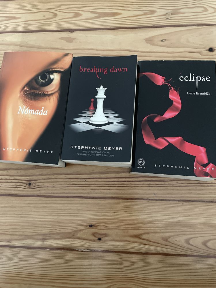 Stephenie meyer - conjunto 3 livros