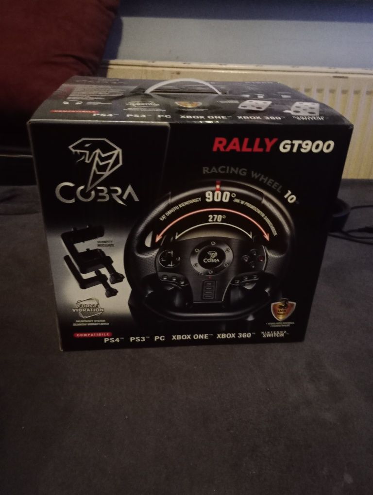 Zamienię lub Sprzedam nową kierownicę cobra Rally GT900