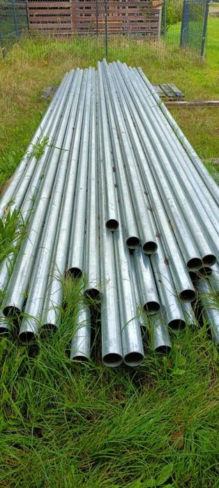 OKAZJA WYPRZEDAŻ nowe rury stalowe ocynkowane