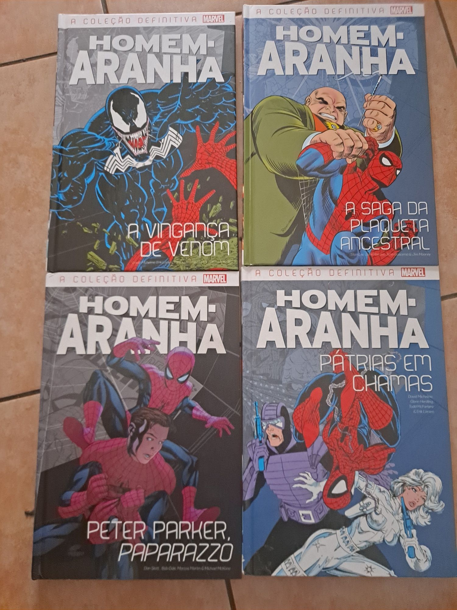 Livros Colecção Homem Aranha varios