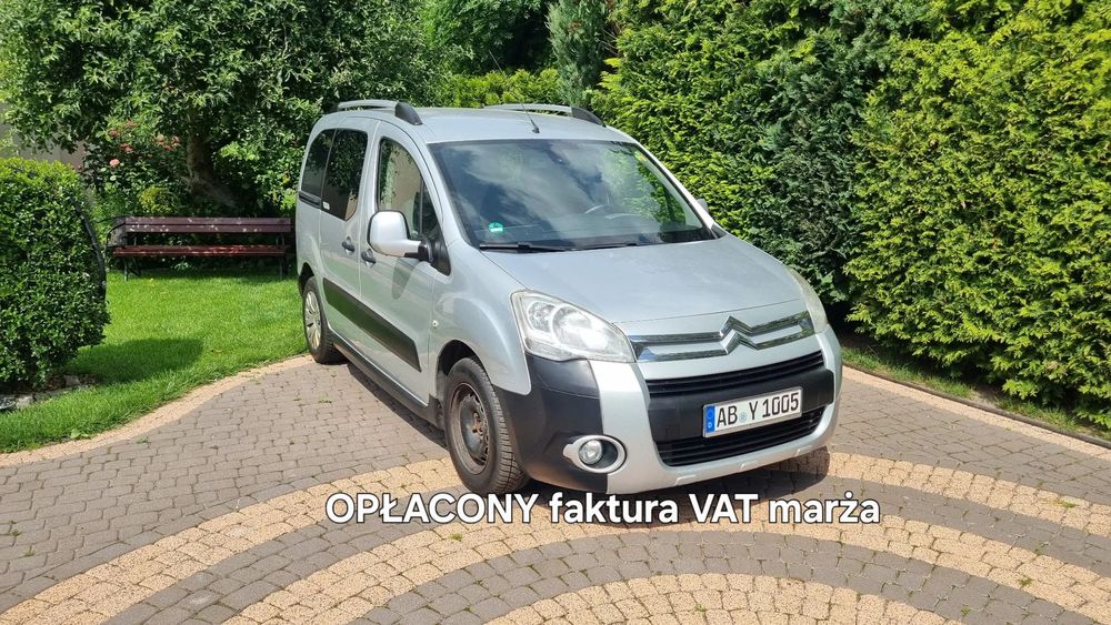 Citroën Berlingo Bezwypadkowy klimatyzacja