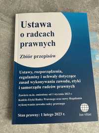 Zbiór przepisów etyka ustawa o radcach prawnych