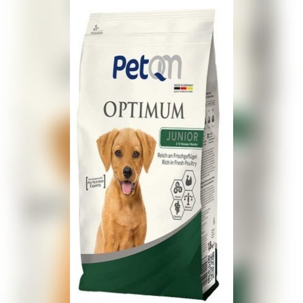 Сухой корм для собак Happy Dog PetQM Optimum Junior 15 кг