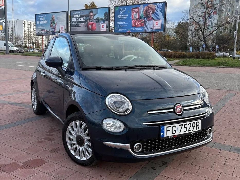 Fiat 500 Fiat 500 Hybrid z otwieranym dachem – wyjątkowy egzemplarz!