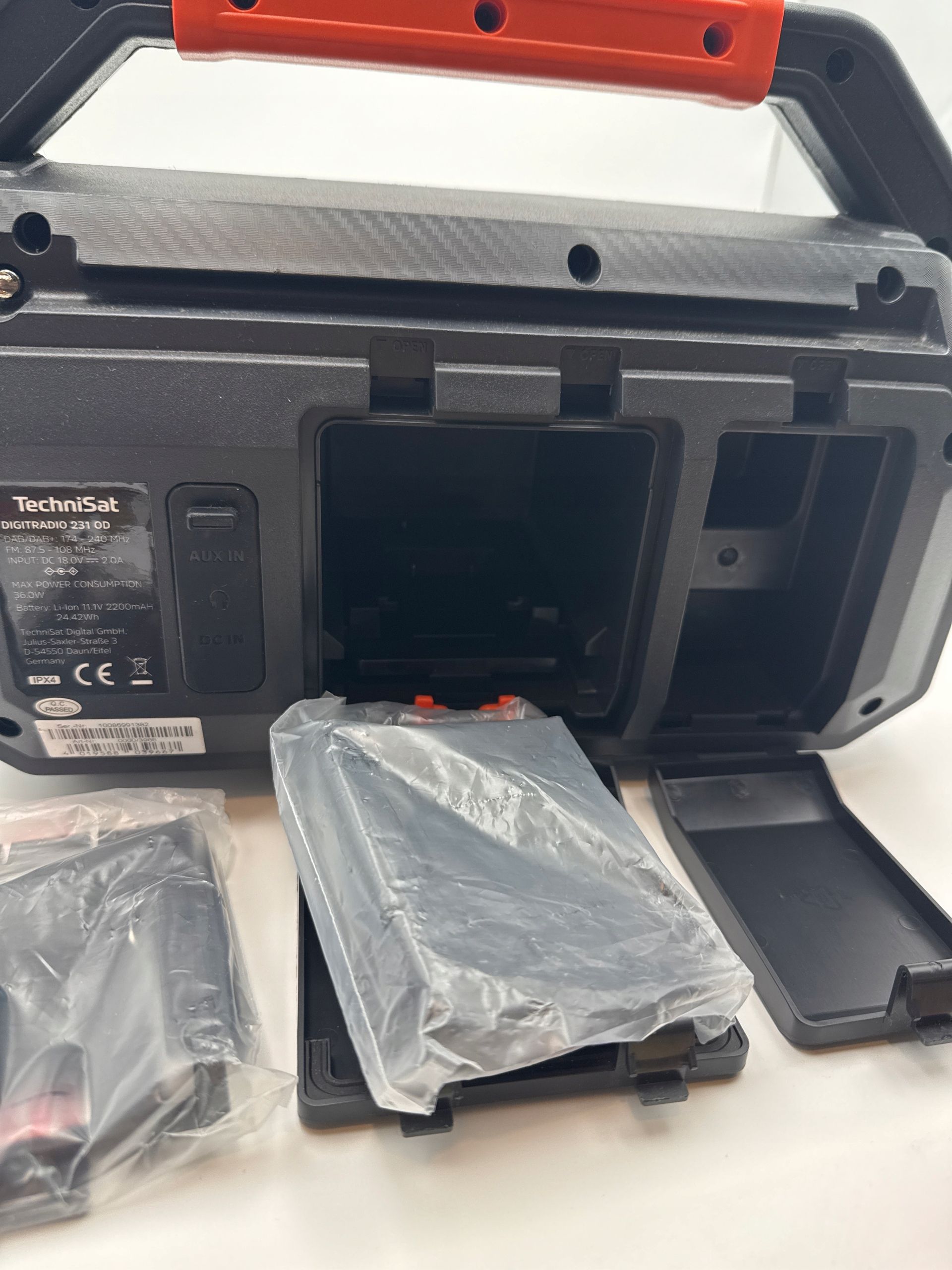 Radio baterie DAB+, FM TechniSat DIGITRADIO 231