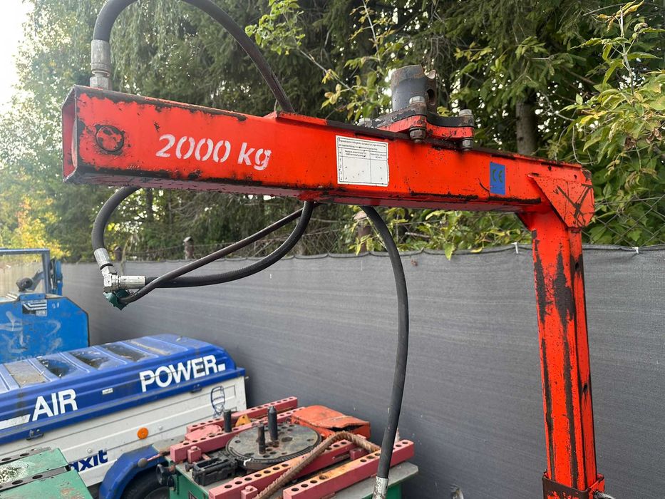 Widły samopoziomujące do palet Hydrauliczne 2T pod Rotator HDS używane