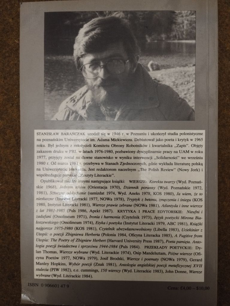 Przed i po Stanisław Barańczak