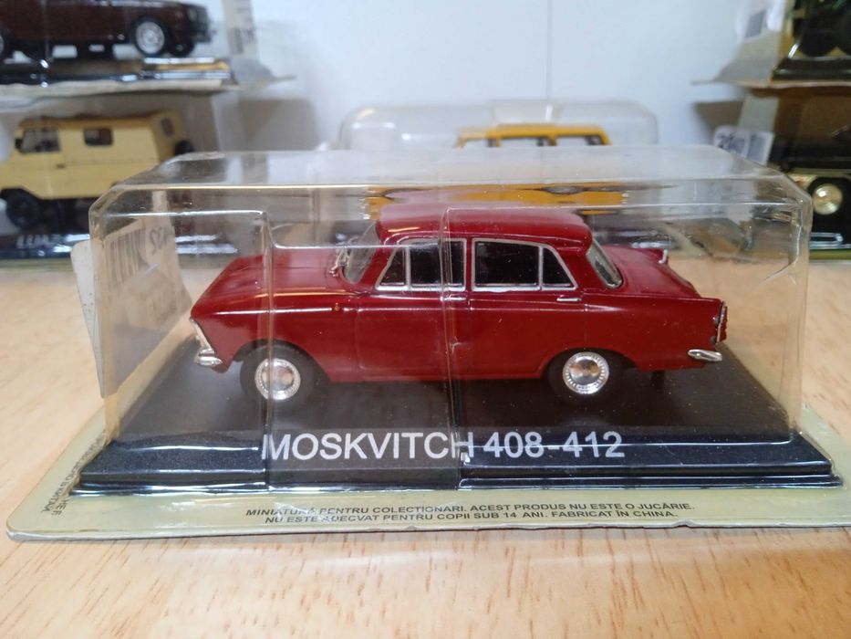 1/43 Lote de cinco carros Sovieticos 30€