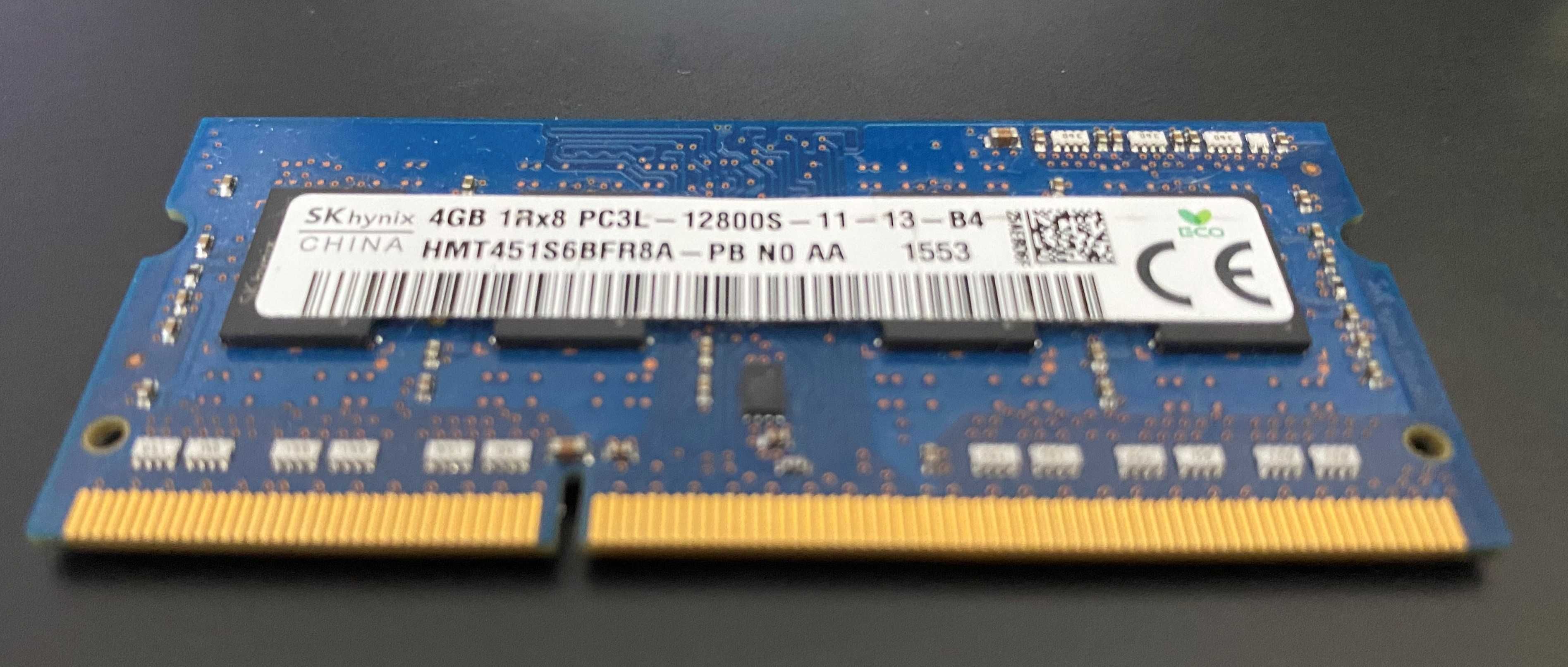 Memoria RAM 4GB DDR3 1600MHz SoDimm PC3L-12800S 204pin