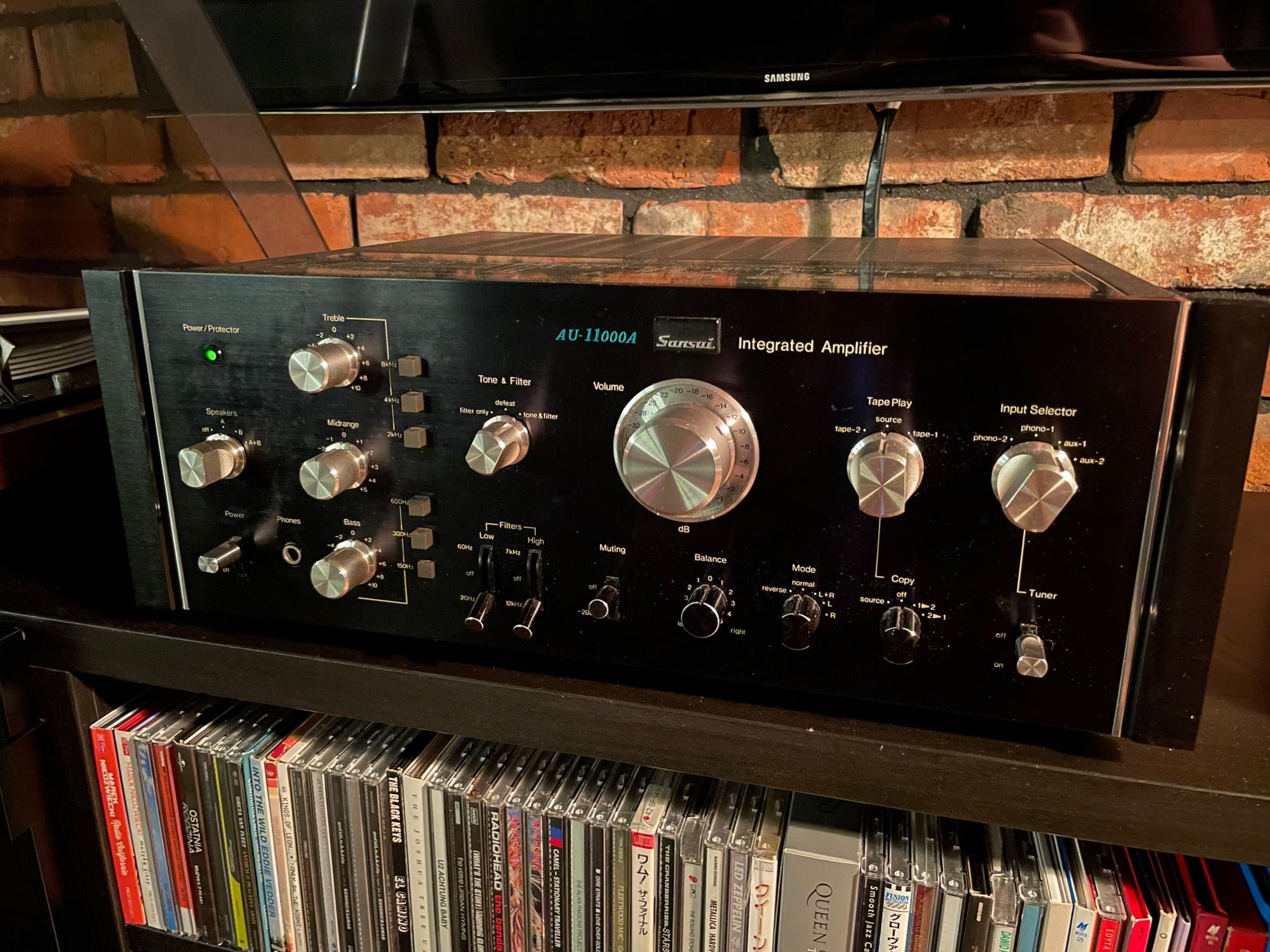 Sansui AU11000A  - potęga dźwięku 2x110 W - wzmacniacz zintegrowany