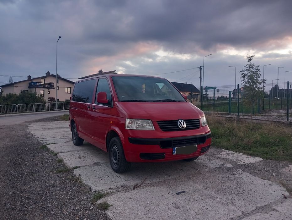 VW_Caravelle_T5_1.9 TD_9 Osob_Klima_Elektryka_Bez Korozji_OKAZJA