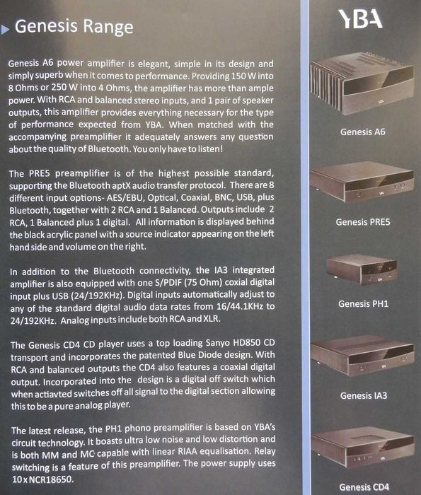 YBA Genesis CD4 - top loader