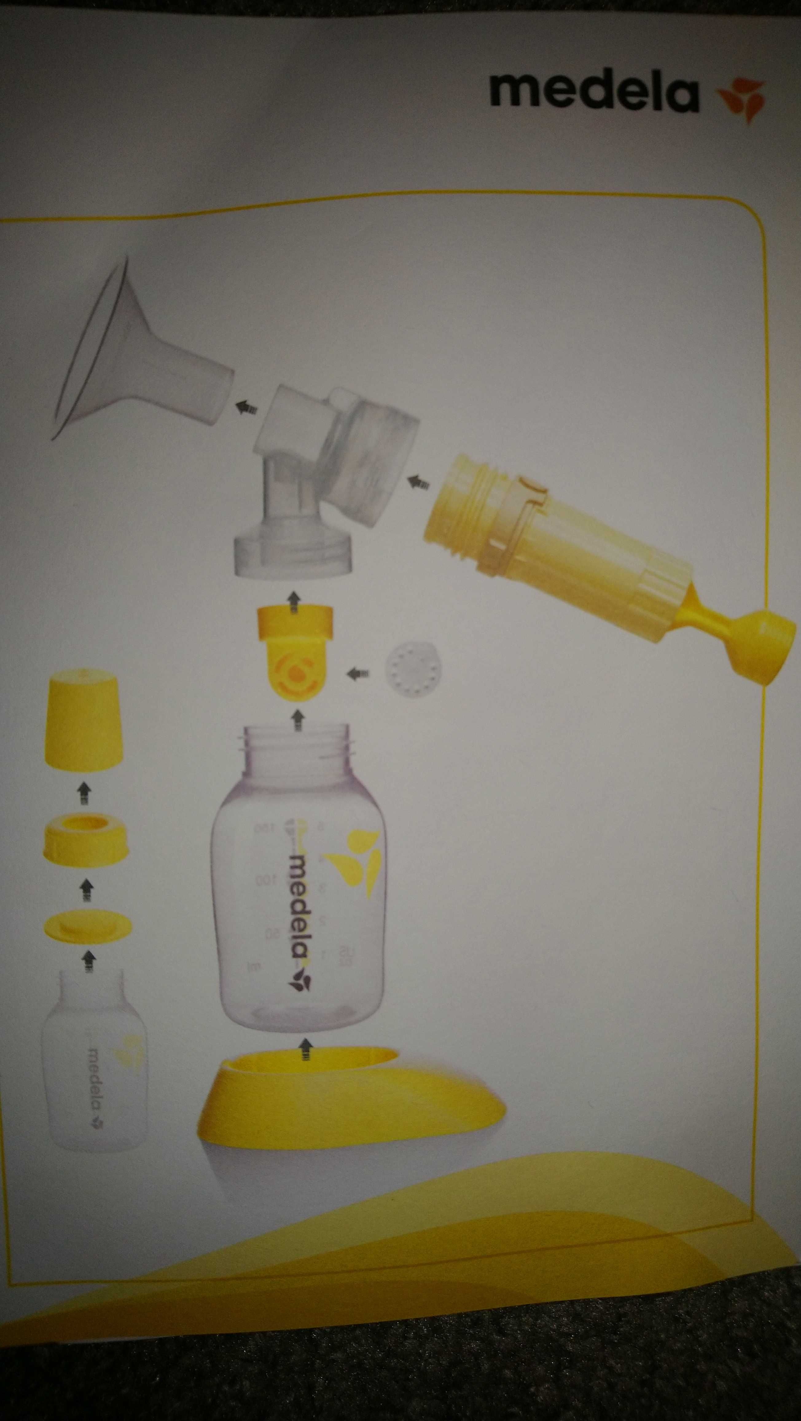 Laktator - Medela Lactaset + gratis avent philips 125ml