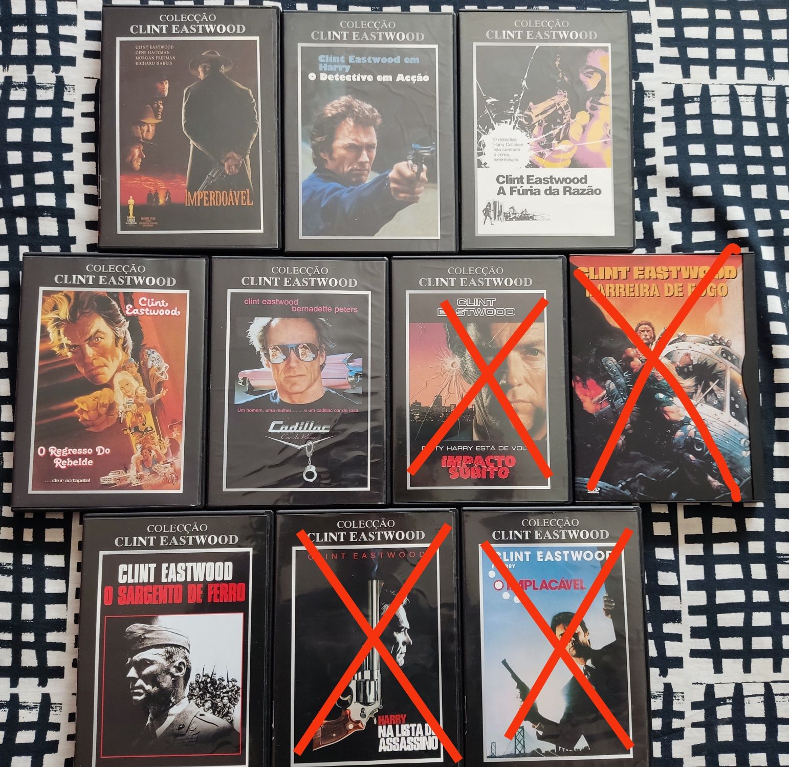 Coleção DVD Clint Eastwood