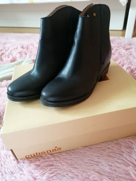 Botas Cubanas pretas