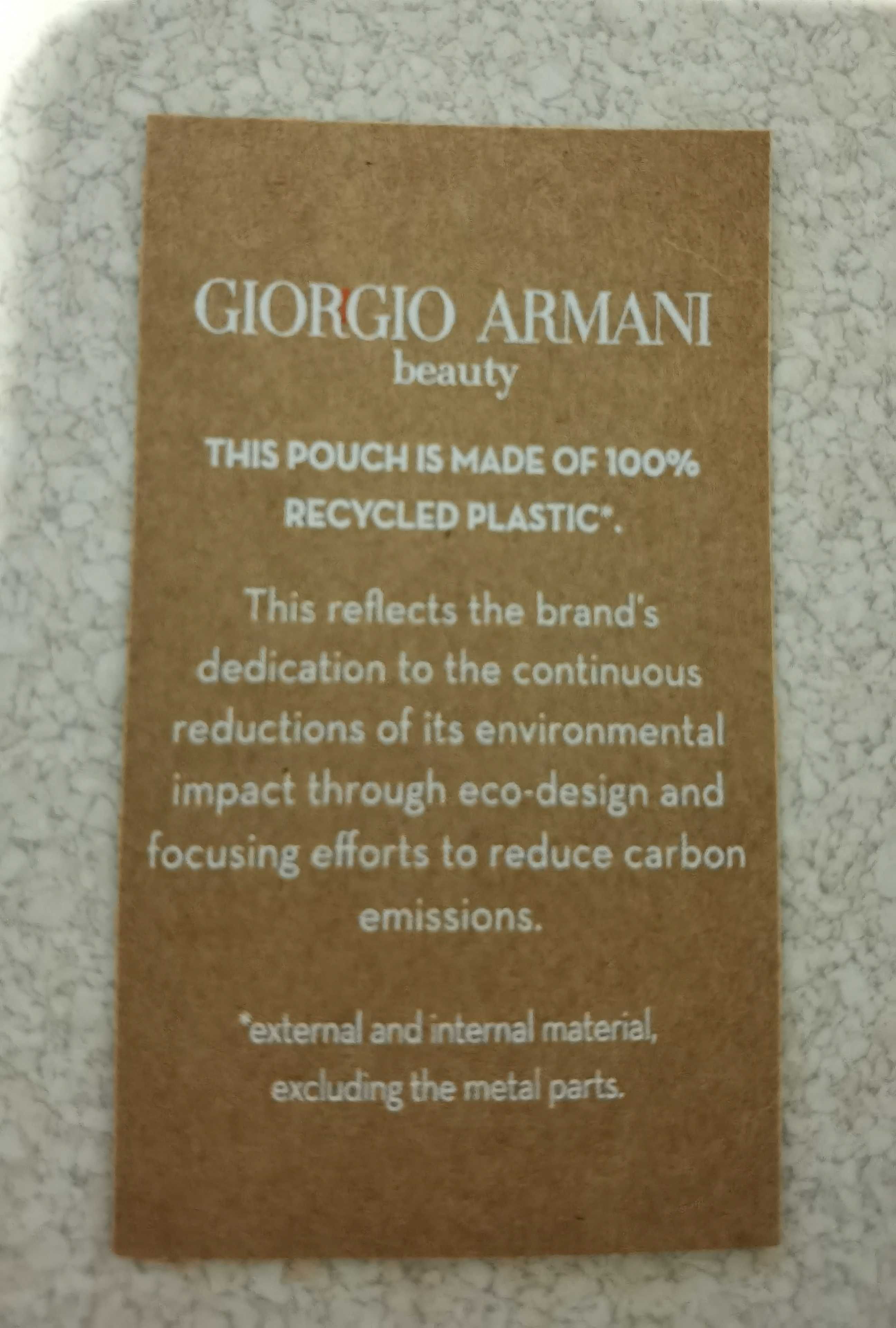 Giorgio Armani lusterko w woreczku etui  do torebki