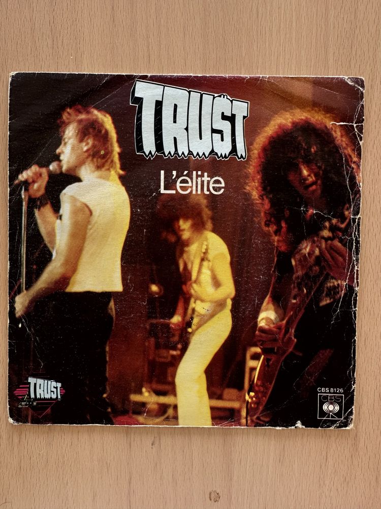 Vinil Single da banda Trust - L’Élite