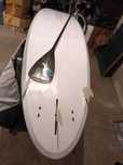 Fishtail 9 malibu Evolution Funboard epoxy NSP Torq prancha surf FCS