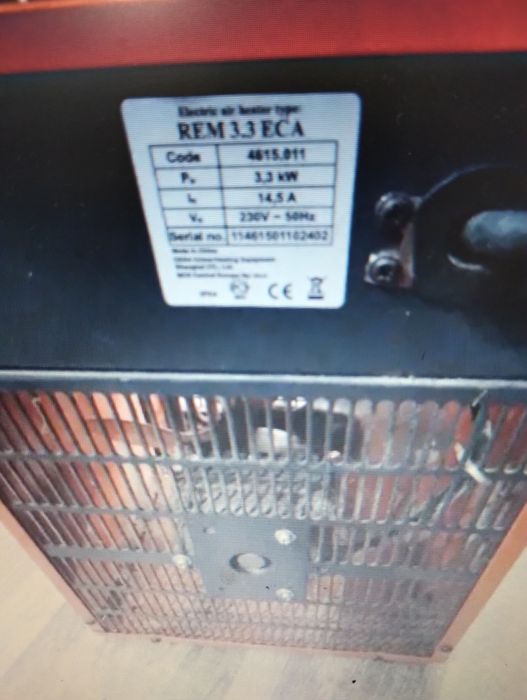 Nagrzewnica -osuszacz 3,3 kw
