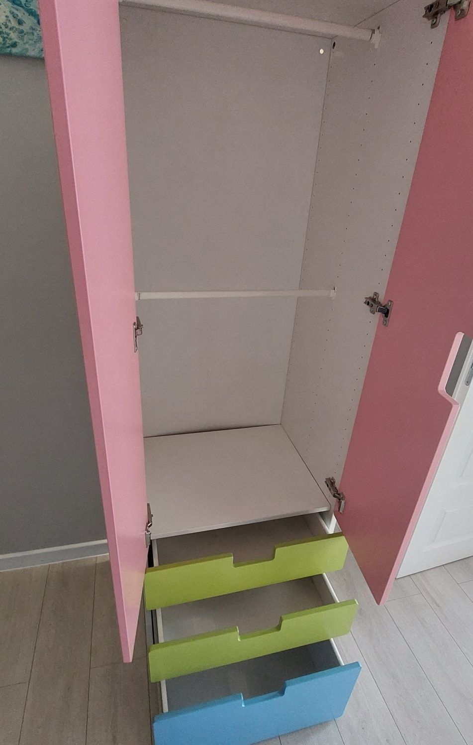 Szafy szafa ikea stuva dziecięca
