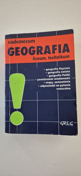 Vademecum Geografia liceum technikum