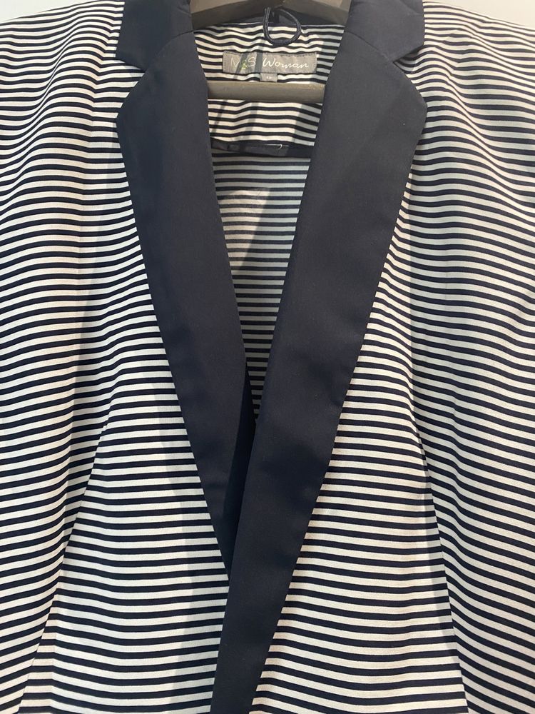 Marynarka w paski Marks & Spencer, roz. 40