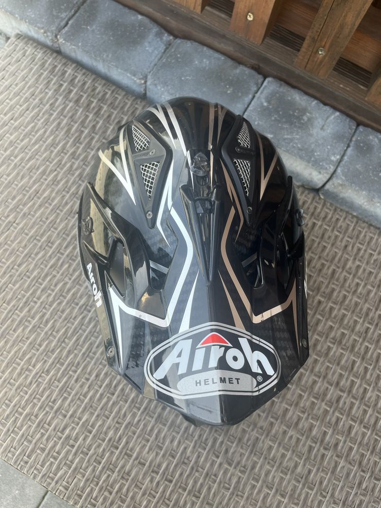 Kask Airoh Aviator 2.1 CARBON M motocyklowy rowerowy cross