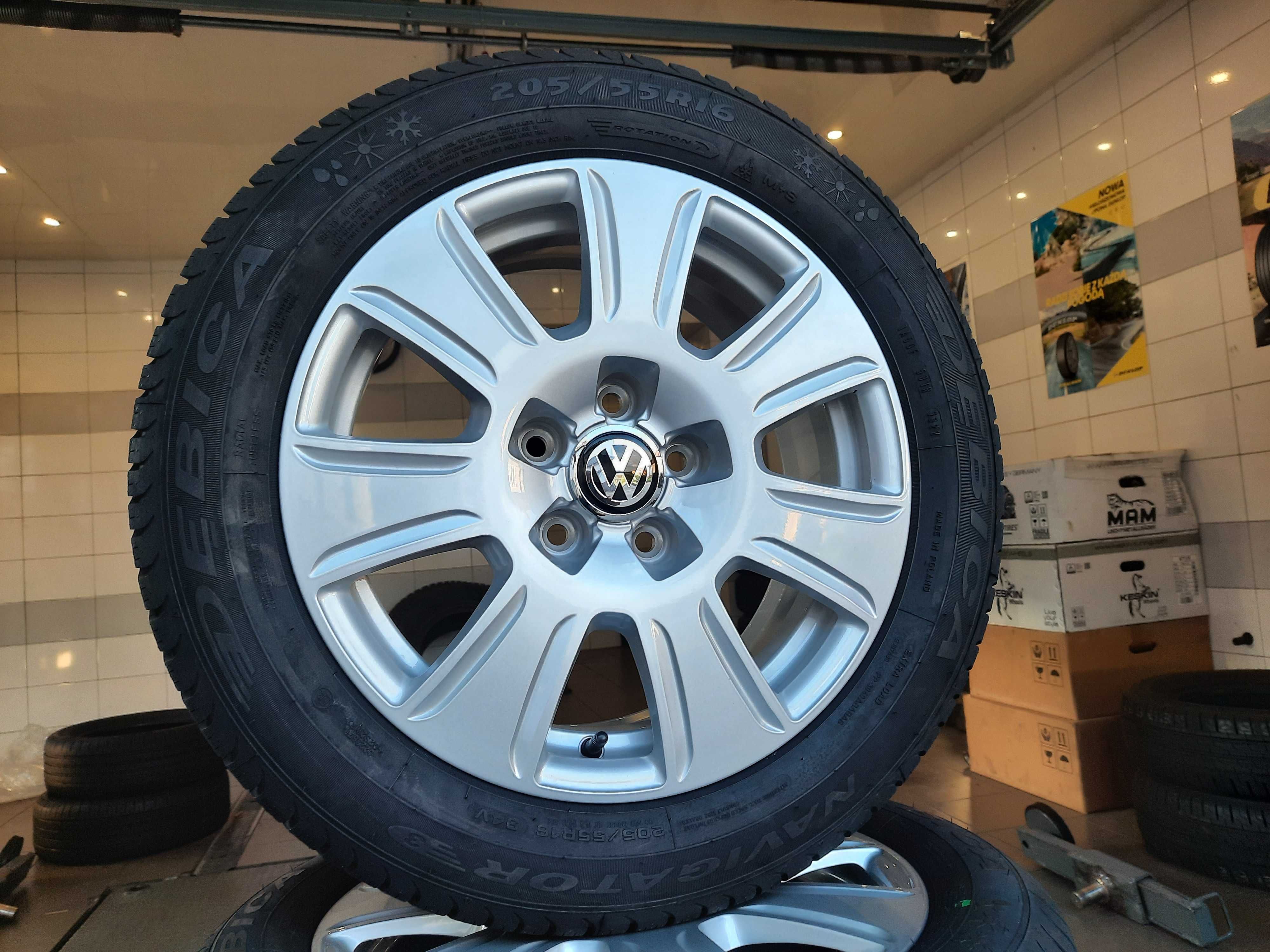 Koła wielosezonowe NOWE VW 16 5x112 Golf Jetta Scirocco Touran Passat