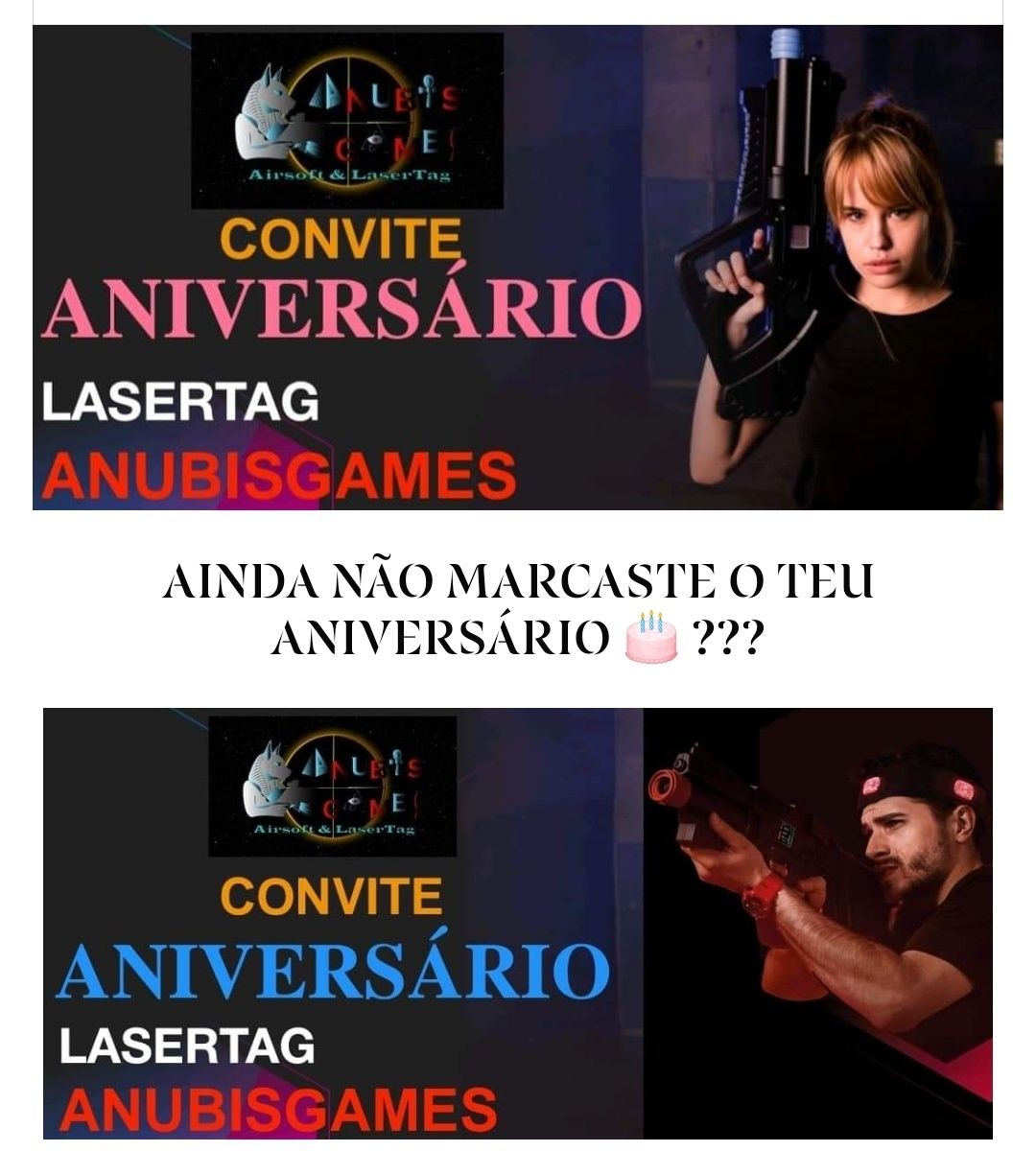 Jogos LaserTag, Aniversários Margem Sul ,Team-building,  Equipas, Esc