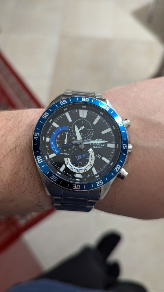 Часы Casio edifice efv 620 chronograph, годинник касіо хронограф