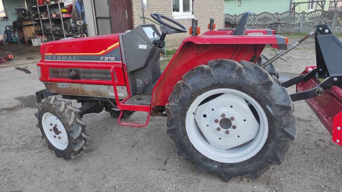 Traktor japoński YANMAR F215 4x4. Jak Kubota iseki.