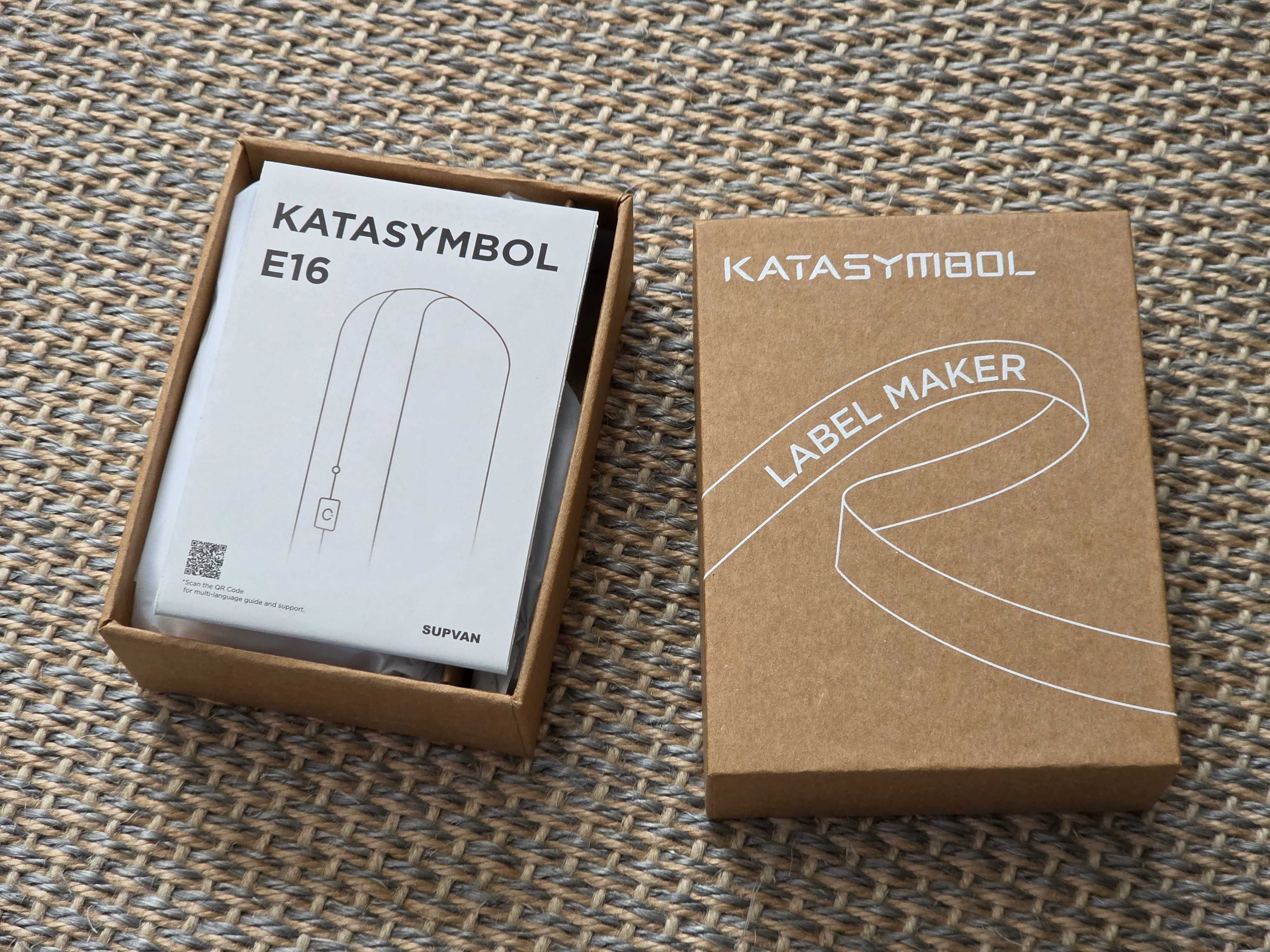 NOWA Drukarka Etykiet Samoprzylepnych SUPVAN E16 Katasymbol Bluetooth