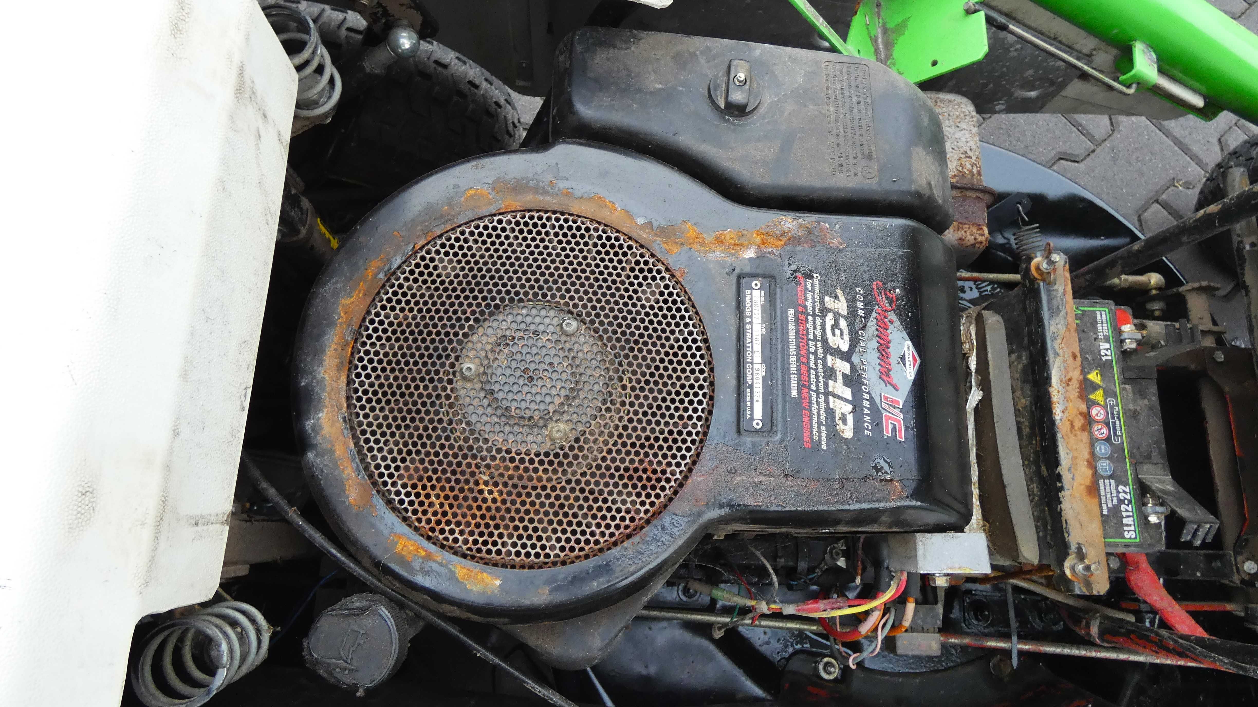 Traktorek kosiarka Etesia Bahia Briggs&Stratton (150101.5) - Baras