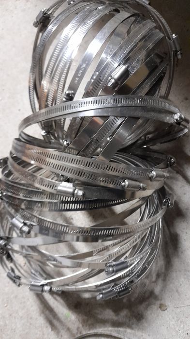 Abraçadeiras inox 0.50 € cada