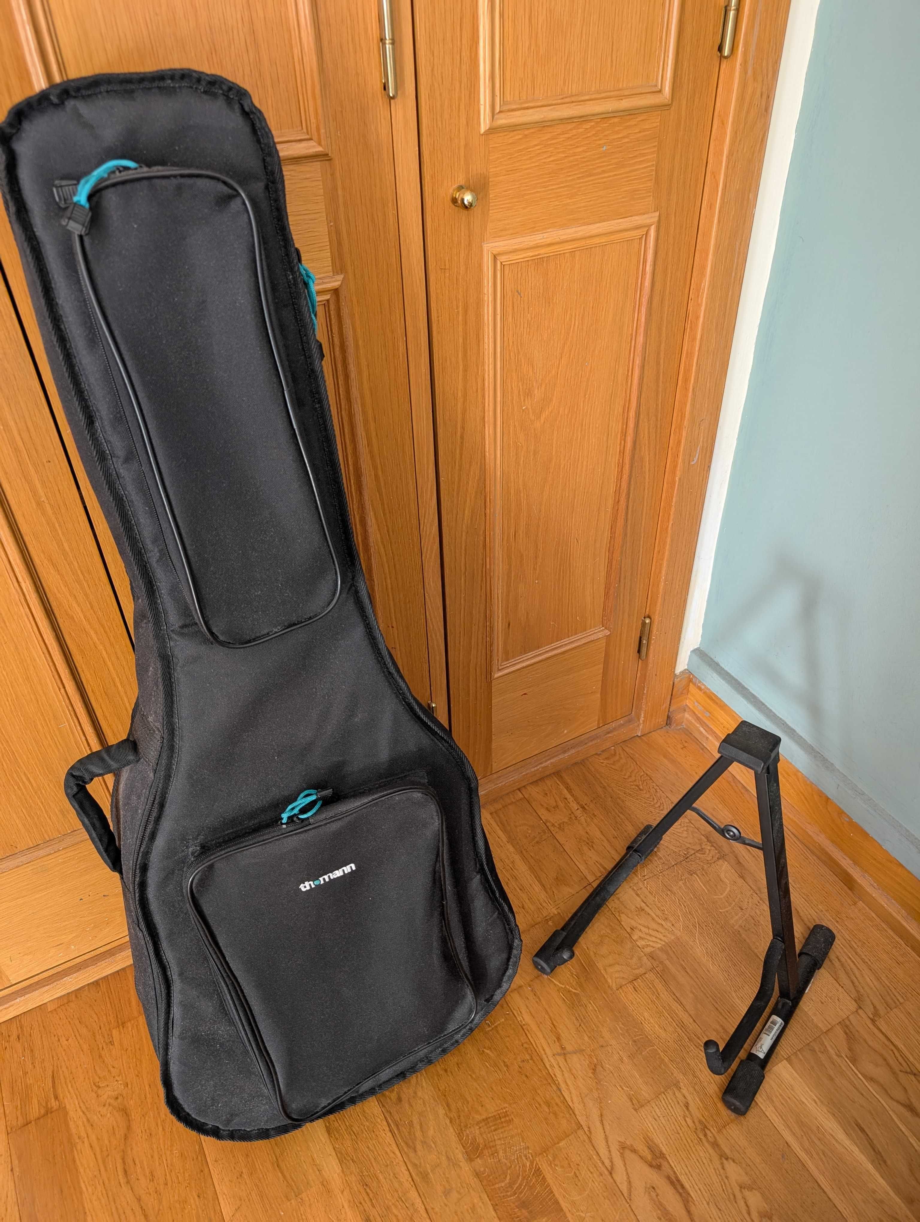 Guitarra Acústica Harley Benton Custom Line CLA-15MCE VS
