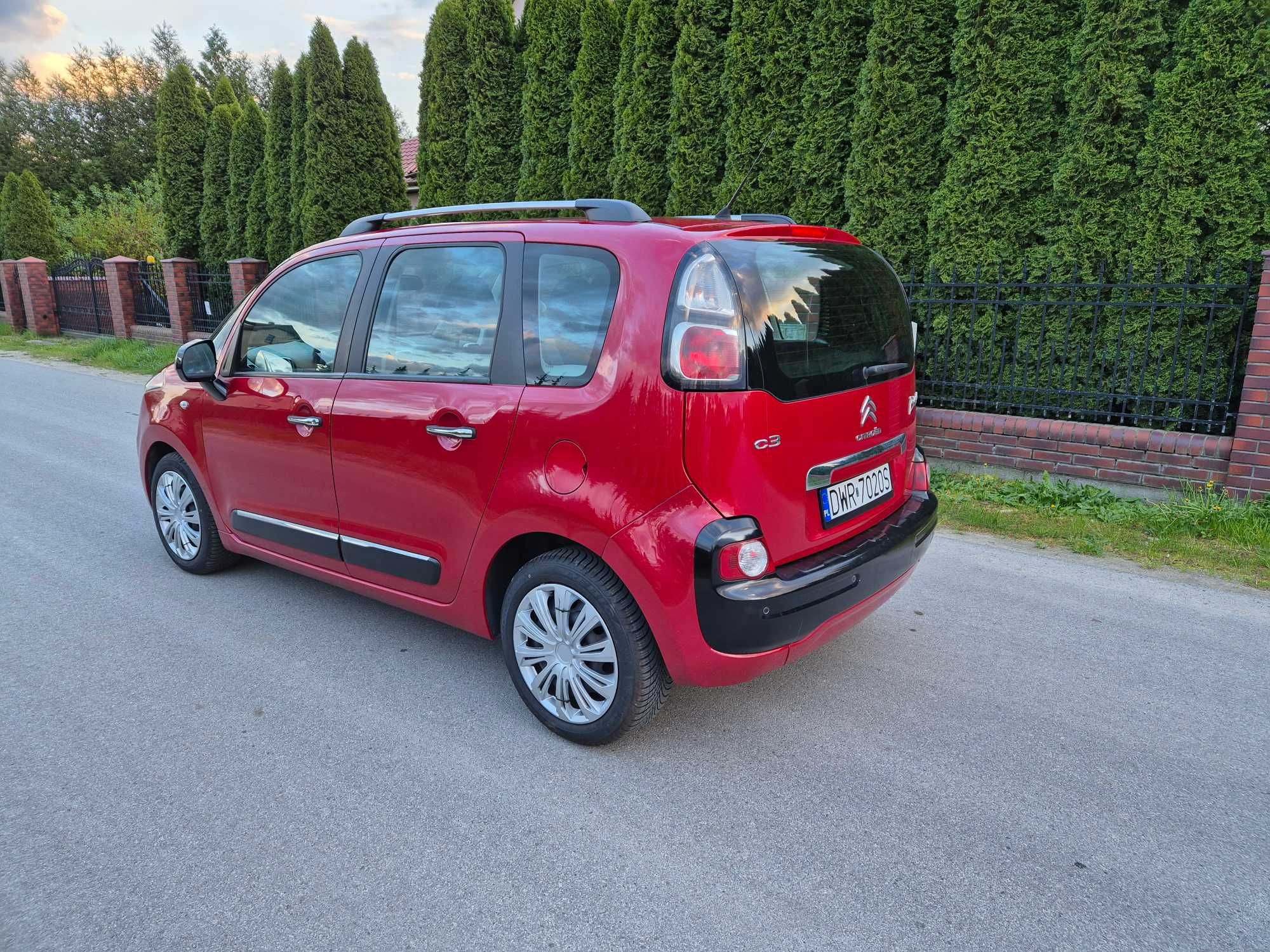 Citroen C3 Picasso 1.6Benzyna 120KM Klimatronic Tempomat Bezwypadkowy